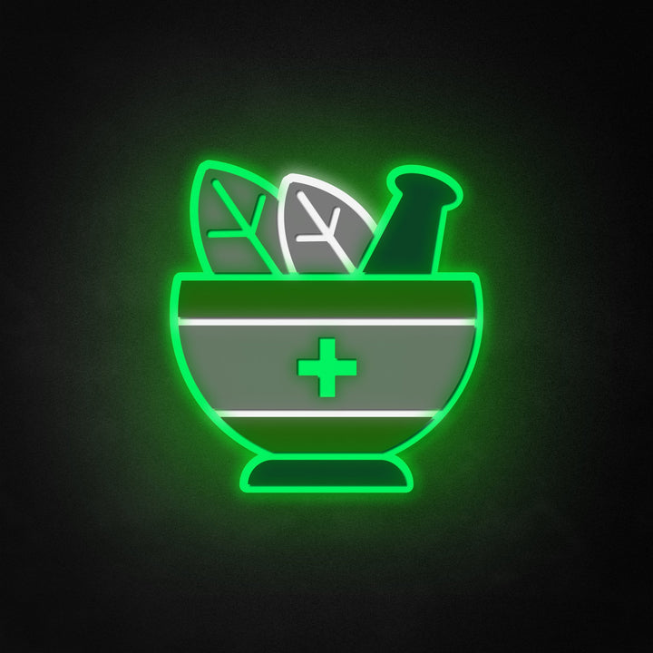 "Medicinsk apotek symbol" Neon Like