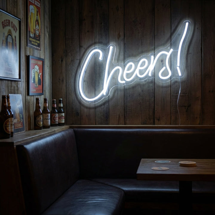 "Cheers Bar" Neonskilt