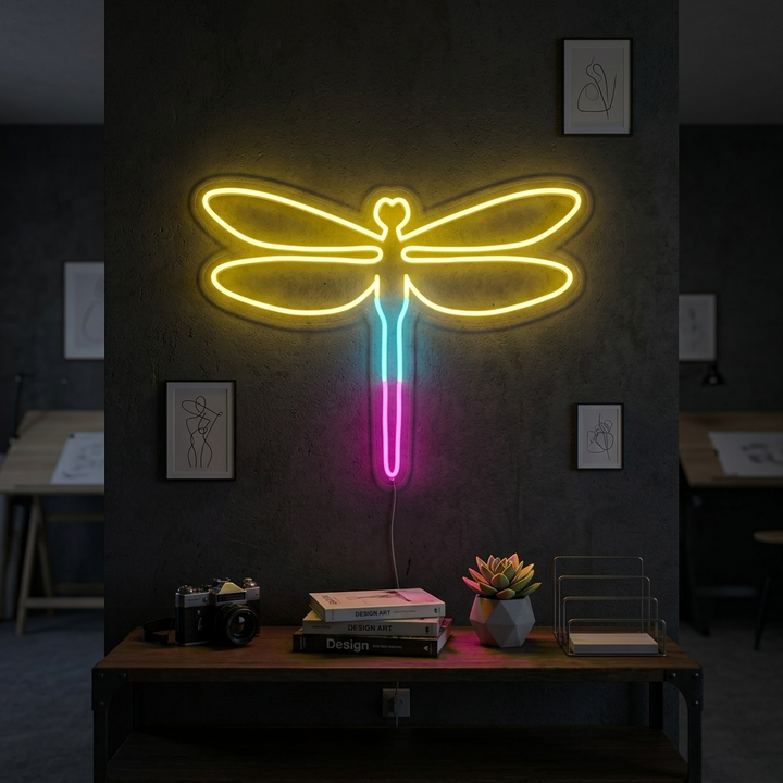 "Guldsmed" Neonskilt