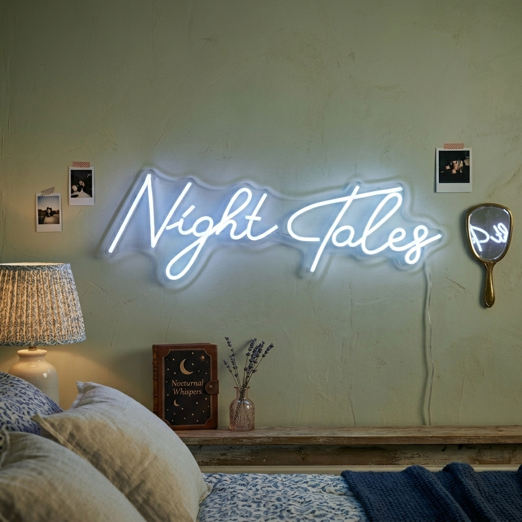 "Night Tales" Neonskilt