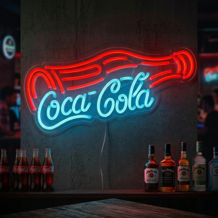 "Coca Cola" Neonskilt