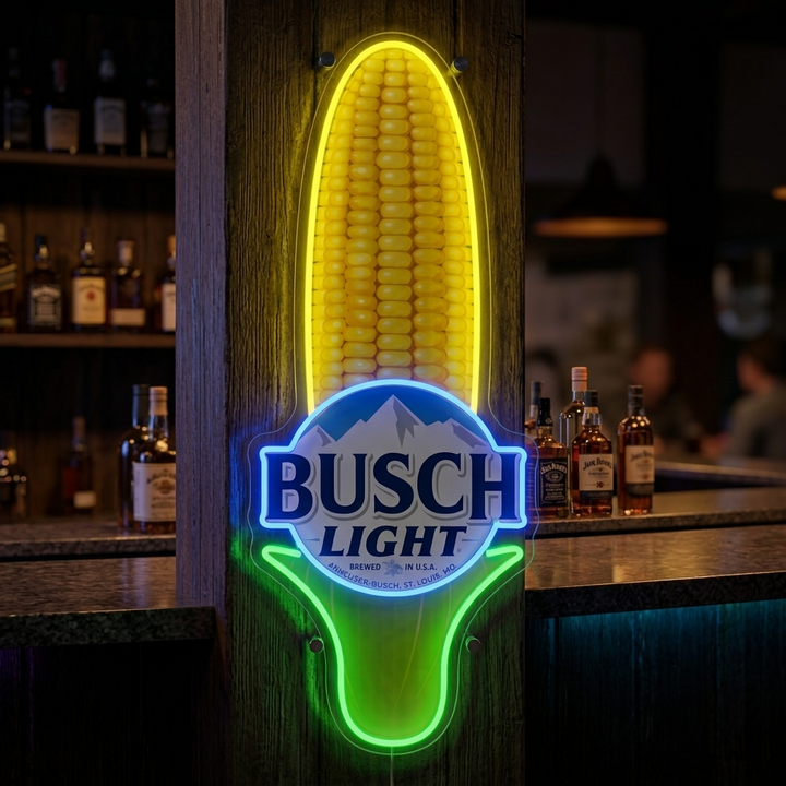 "Corn Beer Logo" Neonskilt