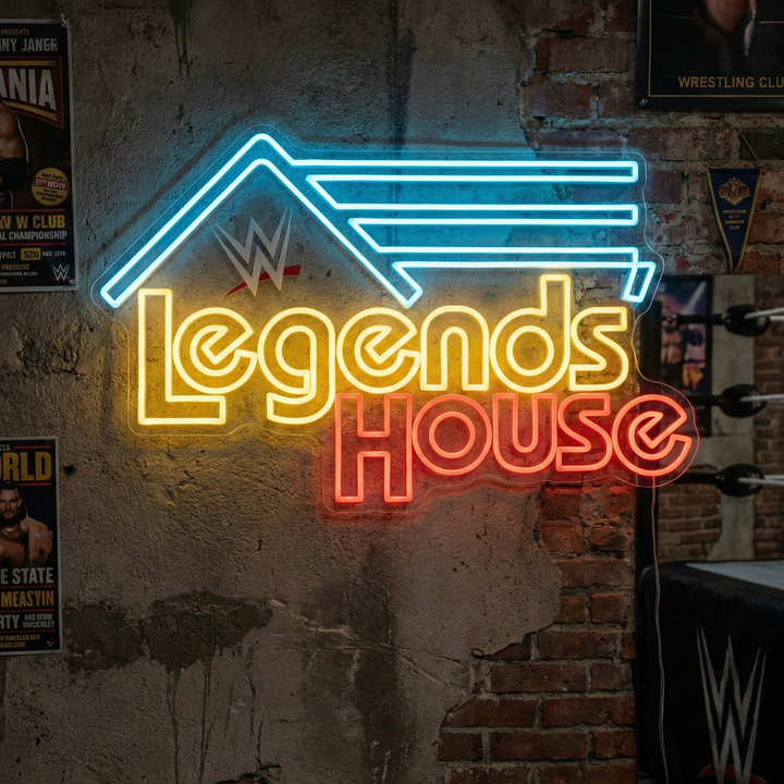 "Wwe Legends House" Neonskilt