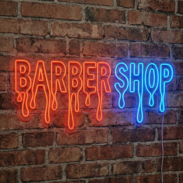 "Barber Shop" Neonskilt