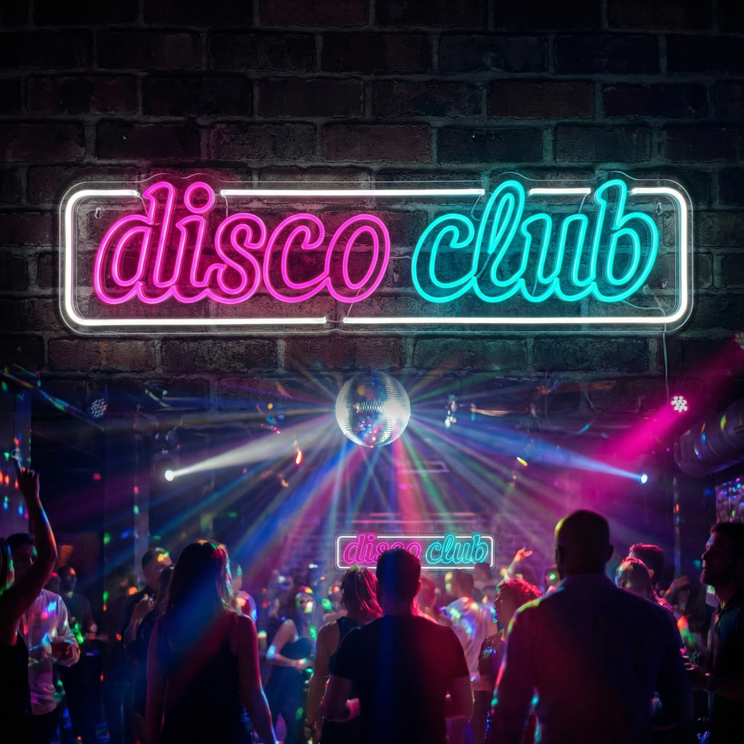 "Disco Club" Neonskilt