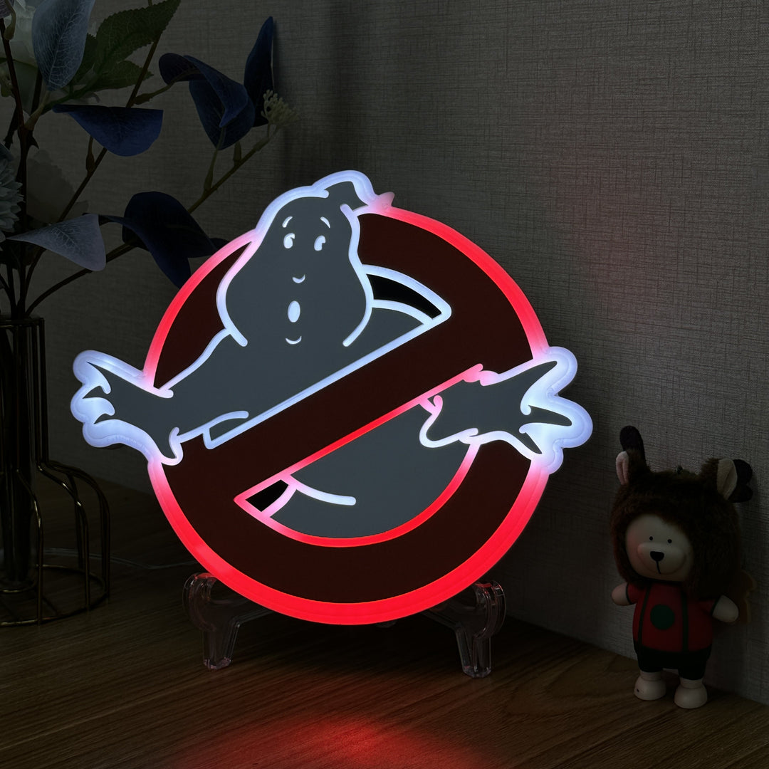 "Ghostbusters, Farer Stop Entry" Neon Like