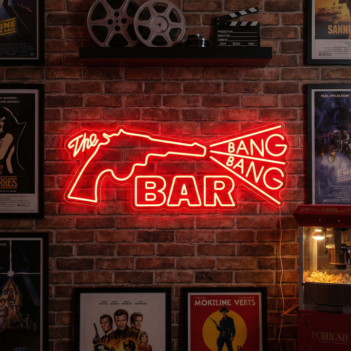 "Bang Bang Bar" Neonskilt