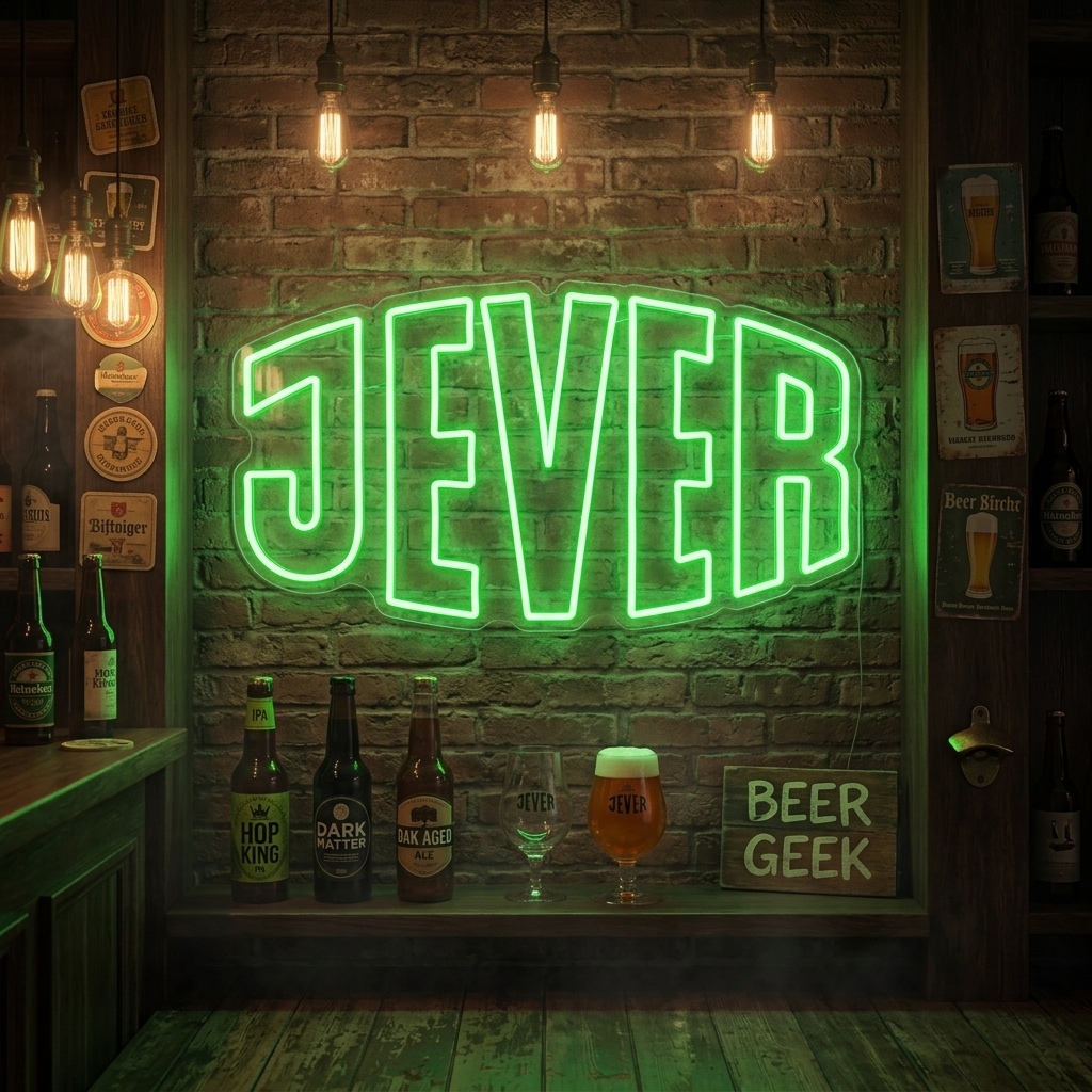 "Jever" Neonskilt