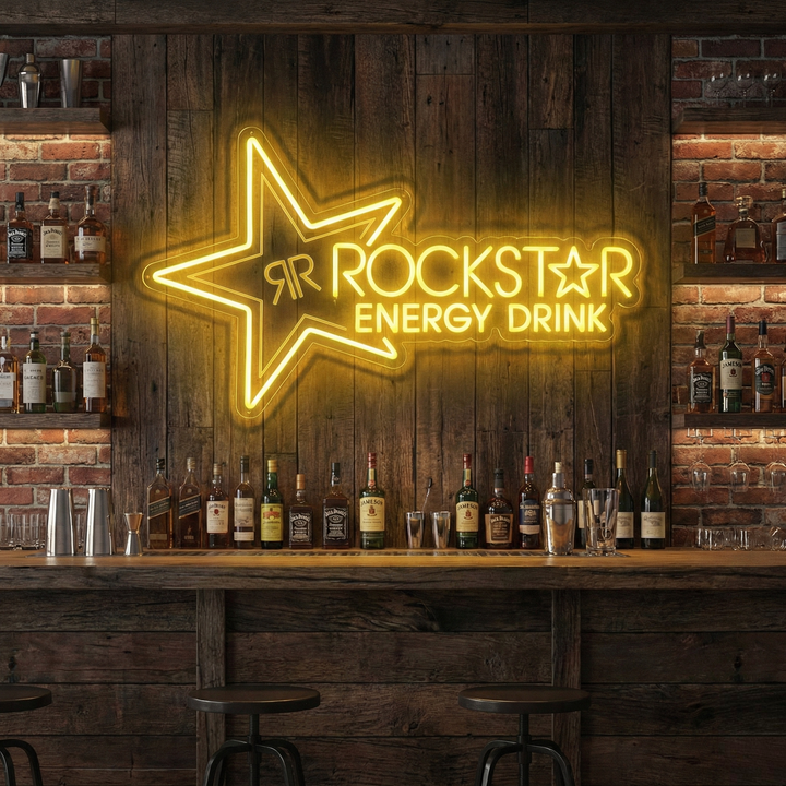 "Rockstar" Neonskilt