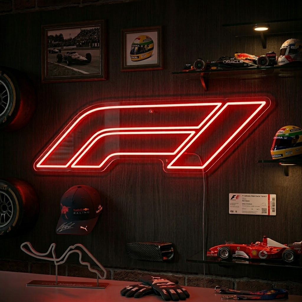 "F1 Logo" Neonskilt