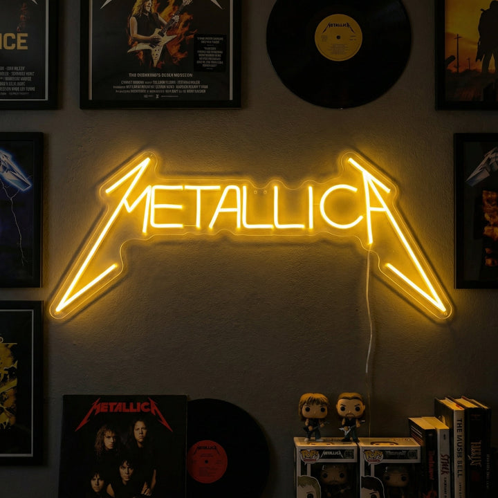 "Metallica" Neonskilt