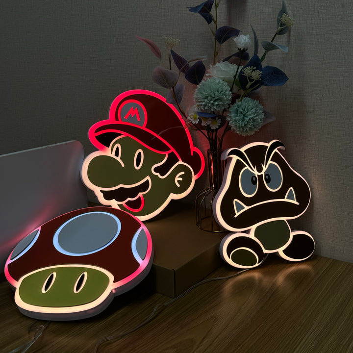 "Mario" Neon Like