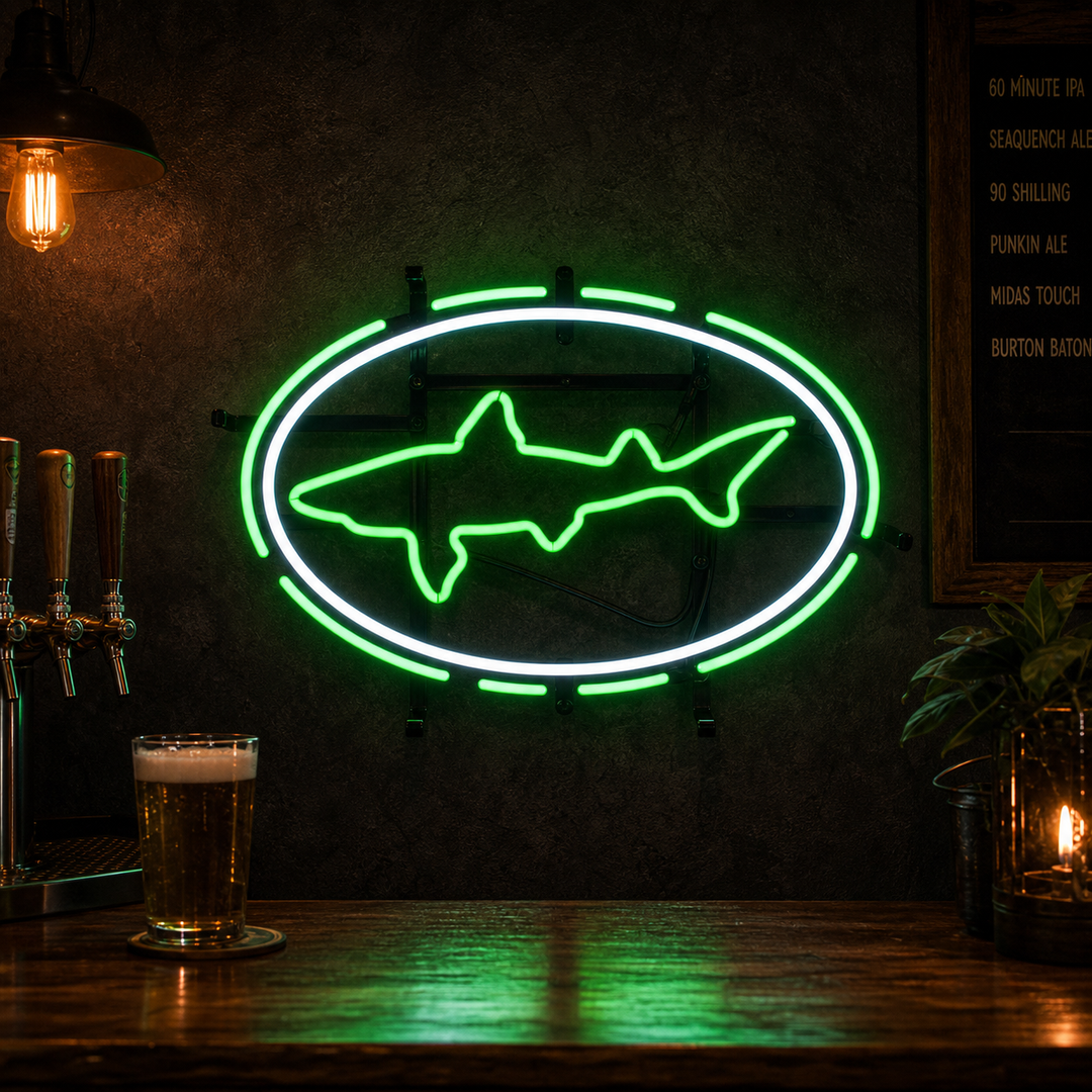 "Dogfish Head" Neonskilt