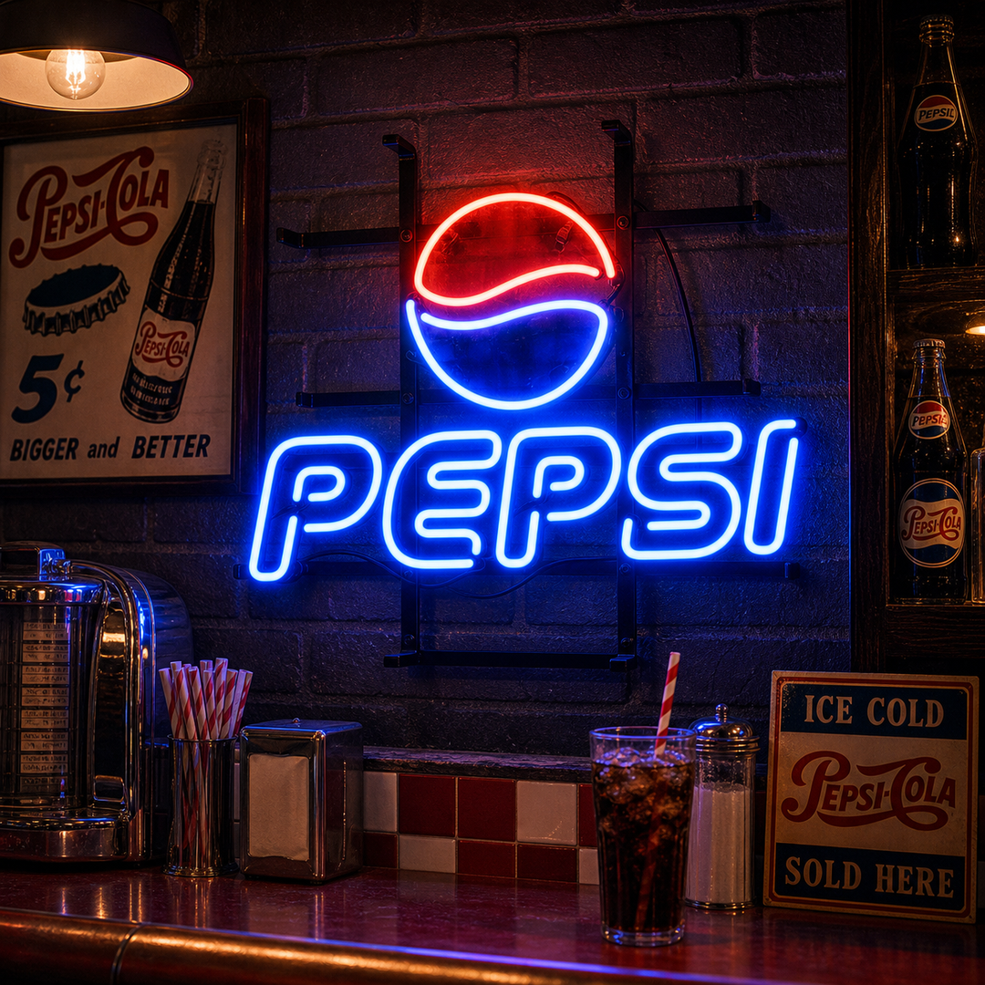 "Cola Sodavand" Neonskilt