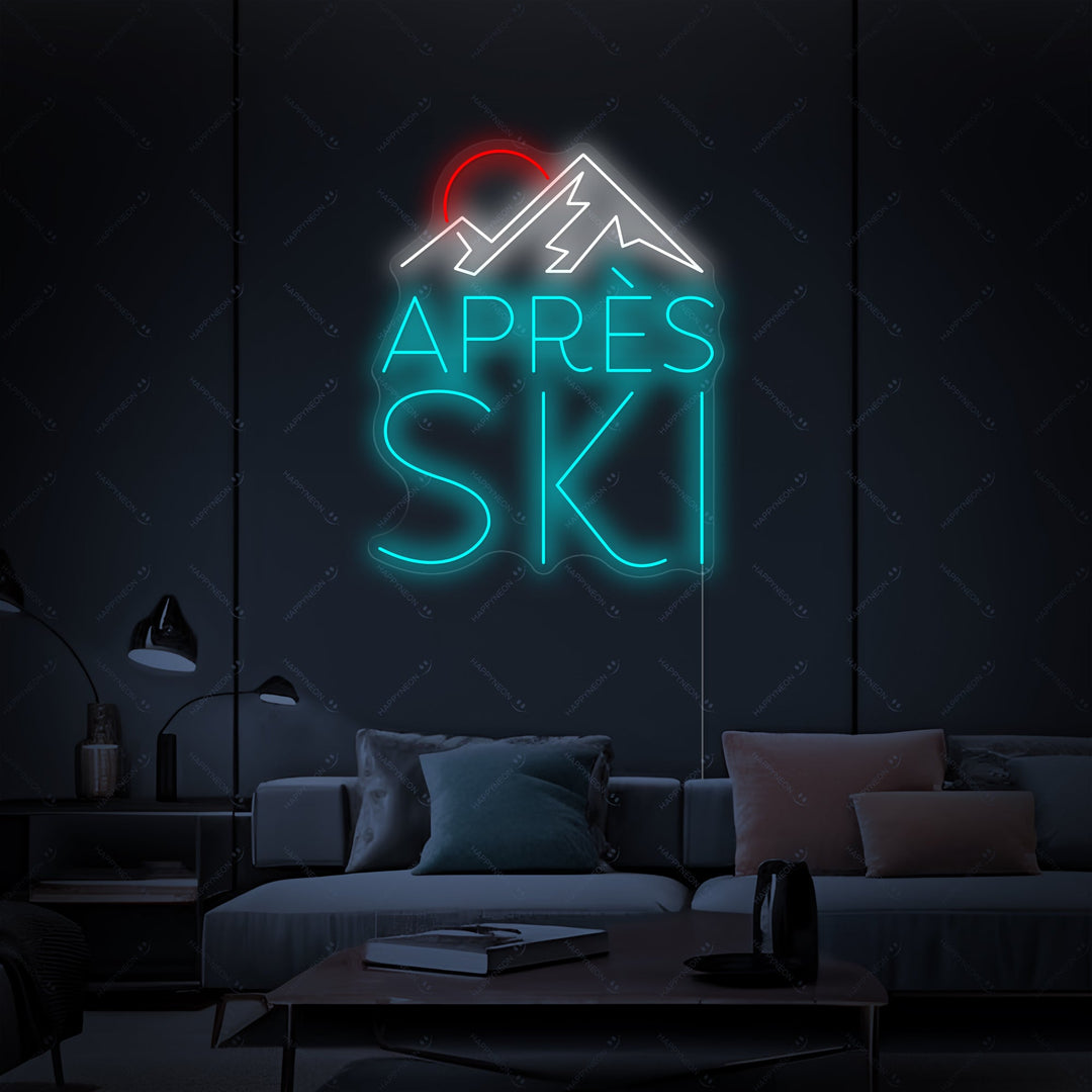 "Après Ski" Neonskilt