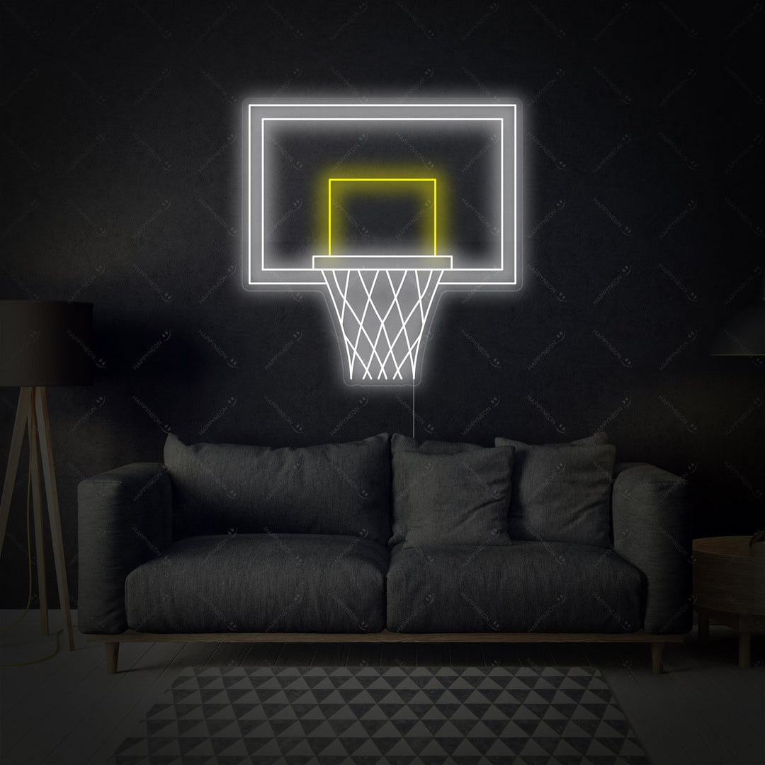 "Basketball Hoop" Neonskilt