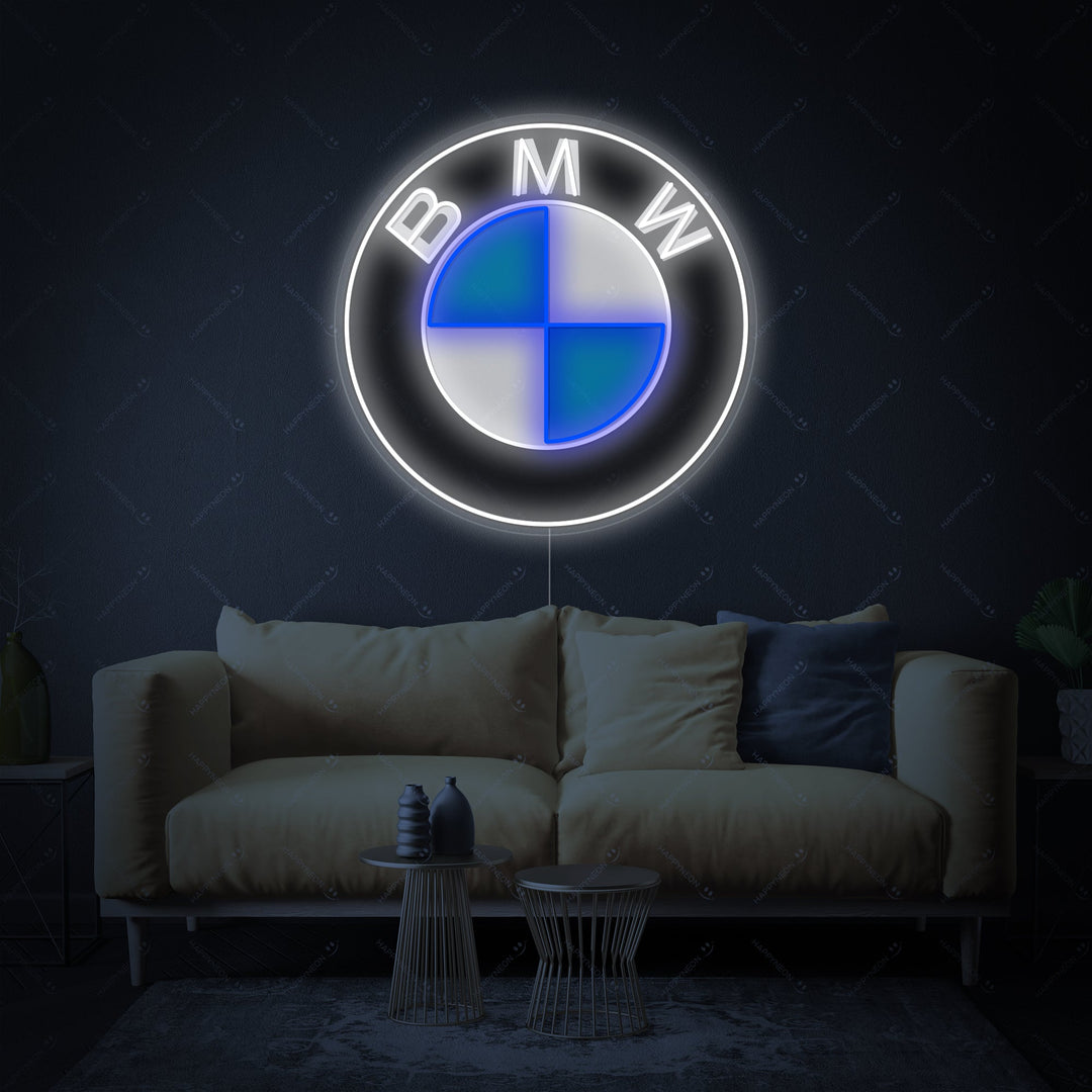 "BMW" Neonskilt
