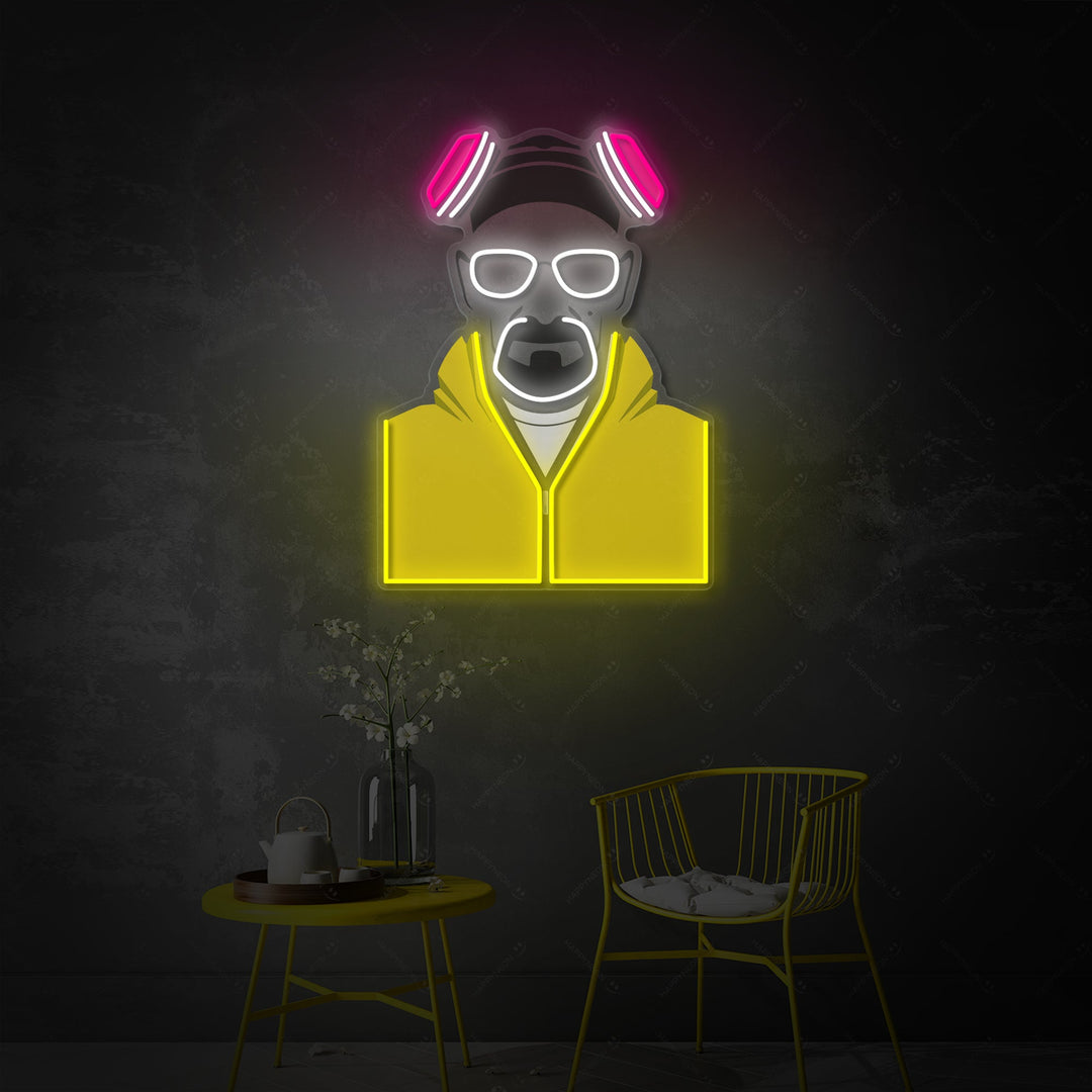 "Kemisk Geni" Neonskilt