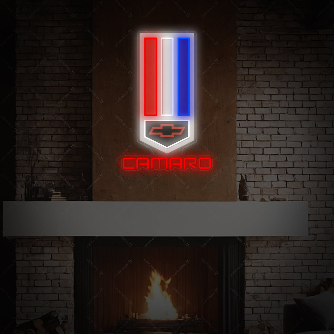"Chev-Car" Neonskilt