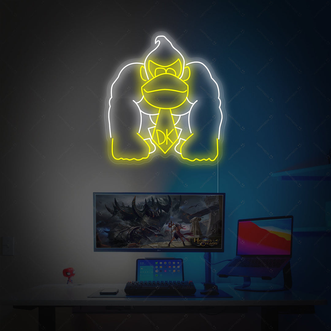 "Donkey Kong" Neonskilt