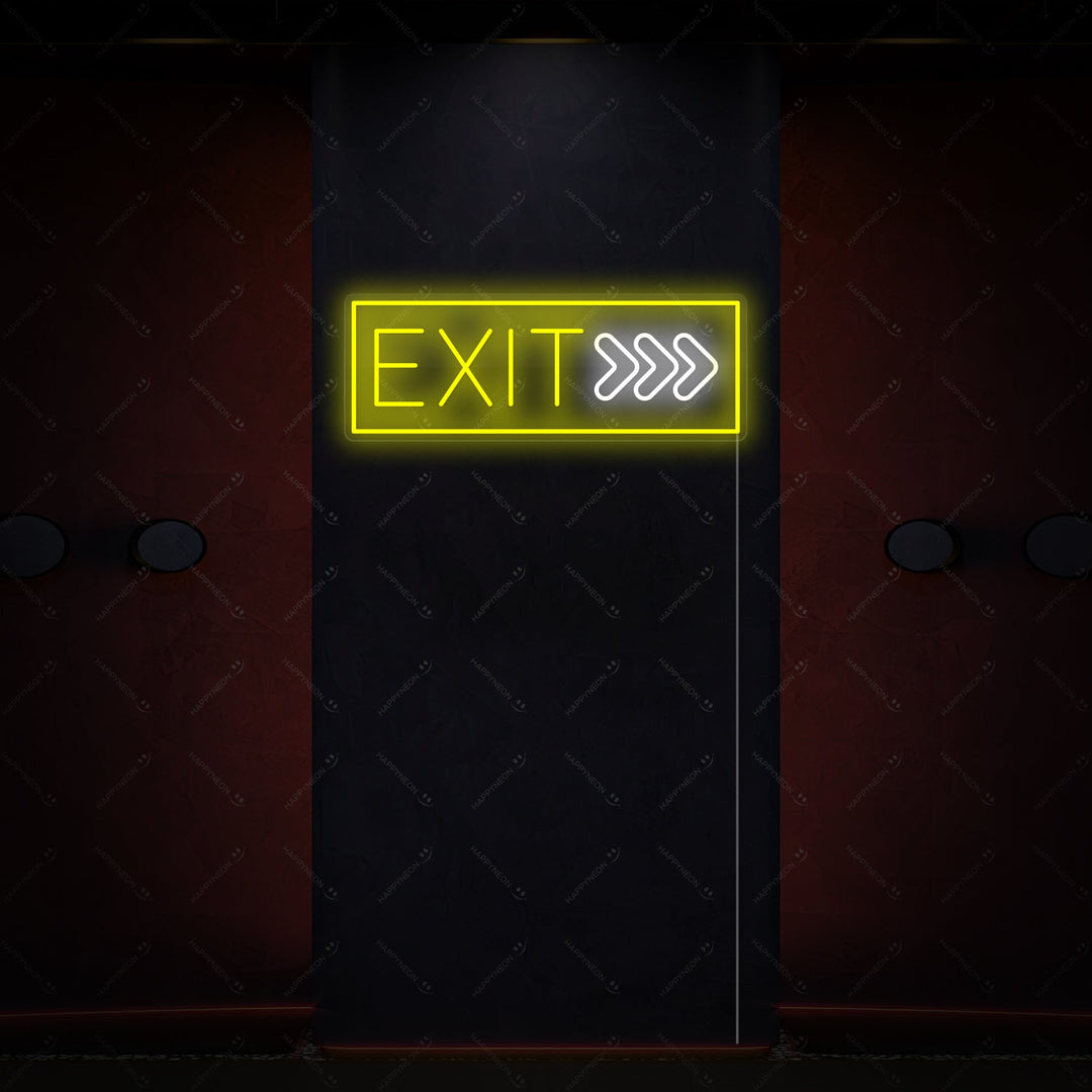 "Exit" Neonskilt