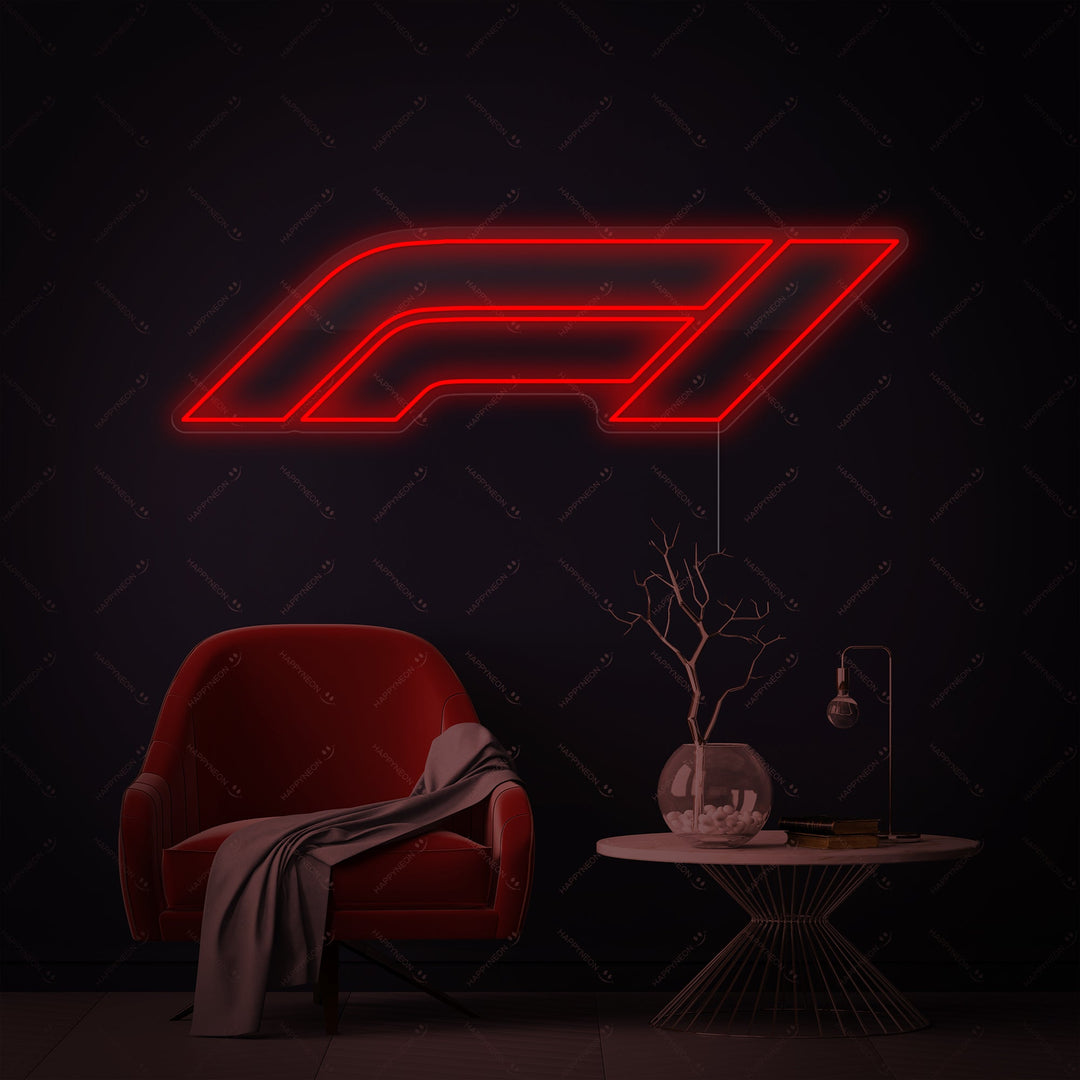 "F1 Logo" Neonskilt