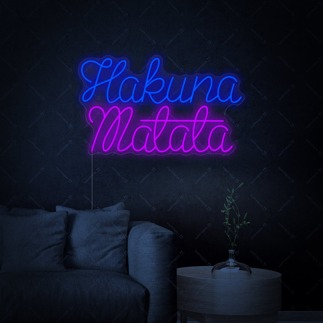 "Hakuna Matata" Neonskilt