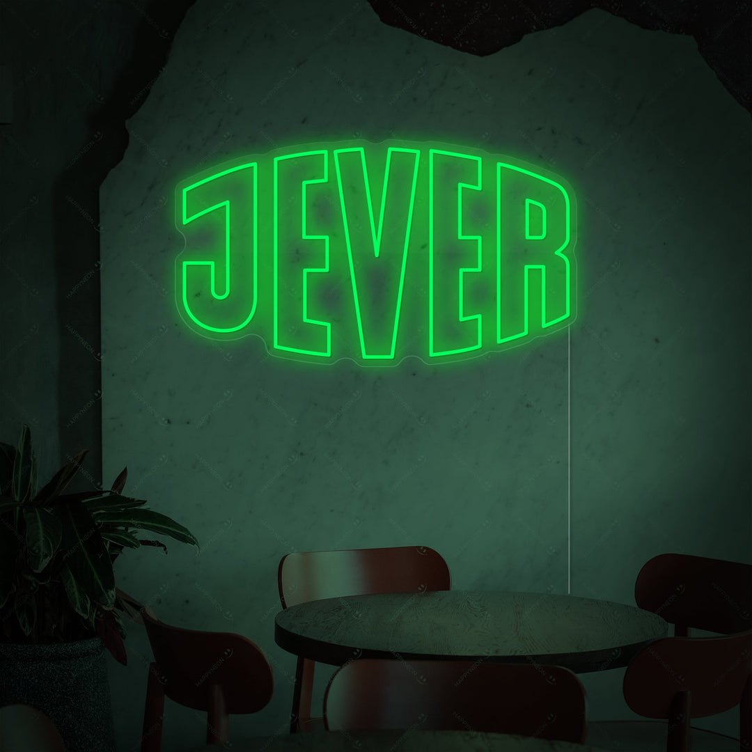 "Jever" Neonskilt