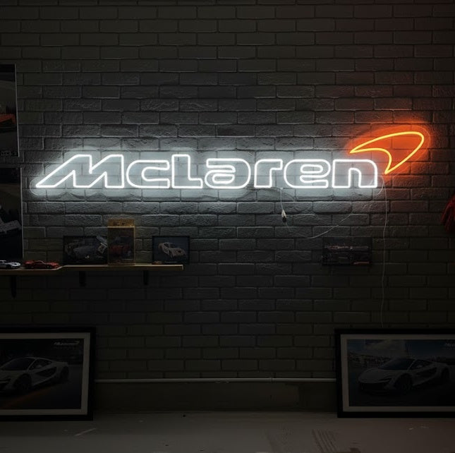 "Mclar-Car" Neonskilt