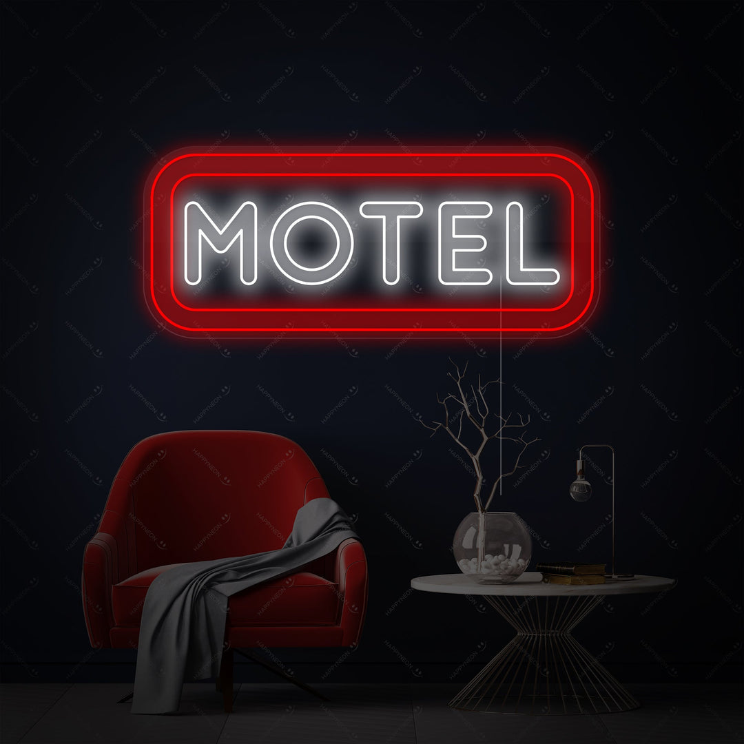 "Motel" Neonskilt