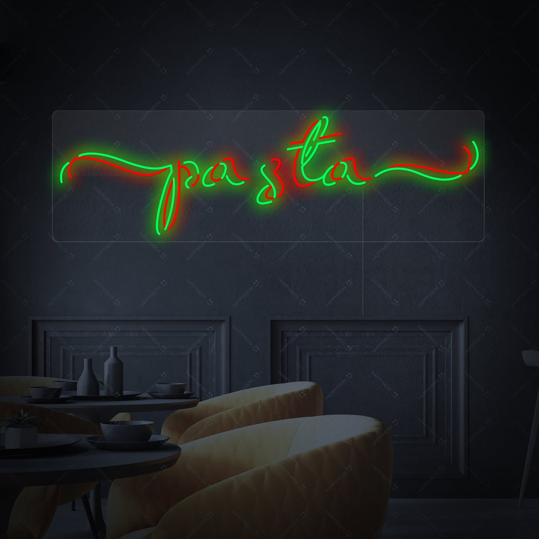 "Pasta" Neonskilt