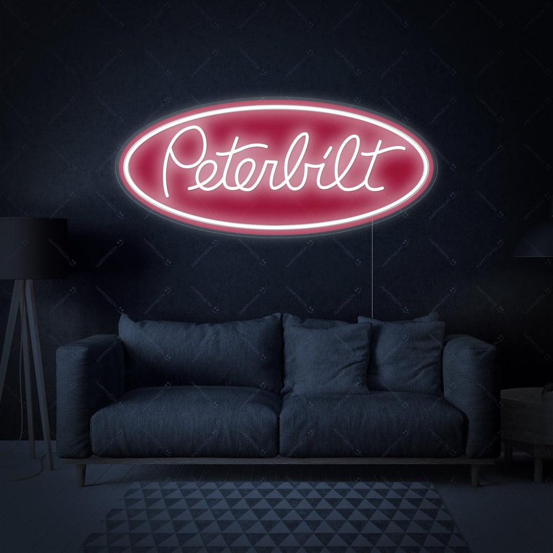 "Peterbil Logo" Neonskilt