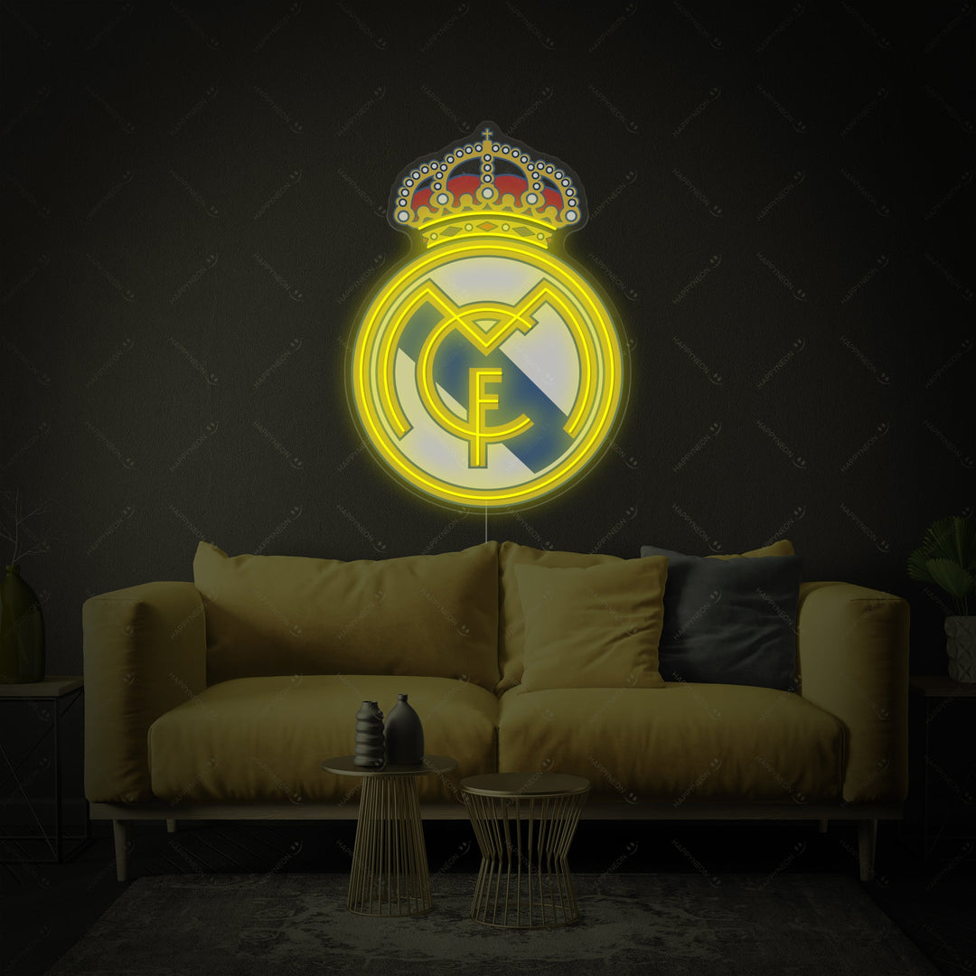 "Real Madrid-logo" Neonskilt