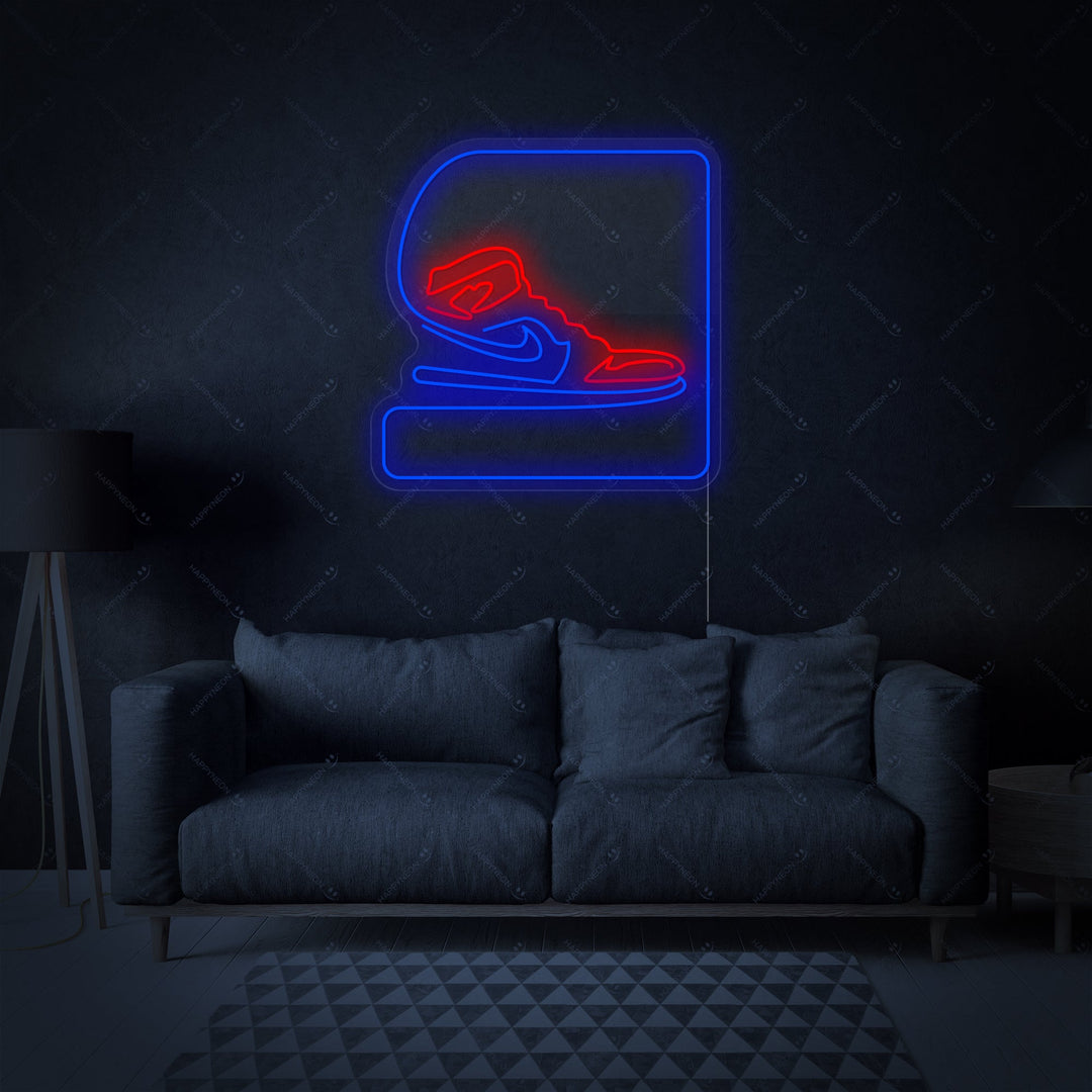 "Sneaker" Neonskilt