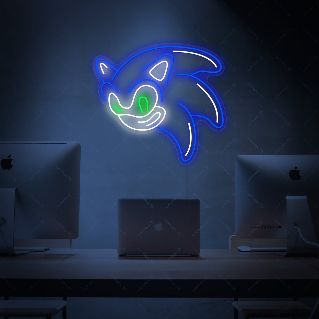 "Sonic" Neonskilt