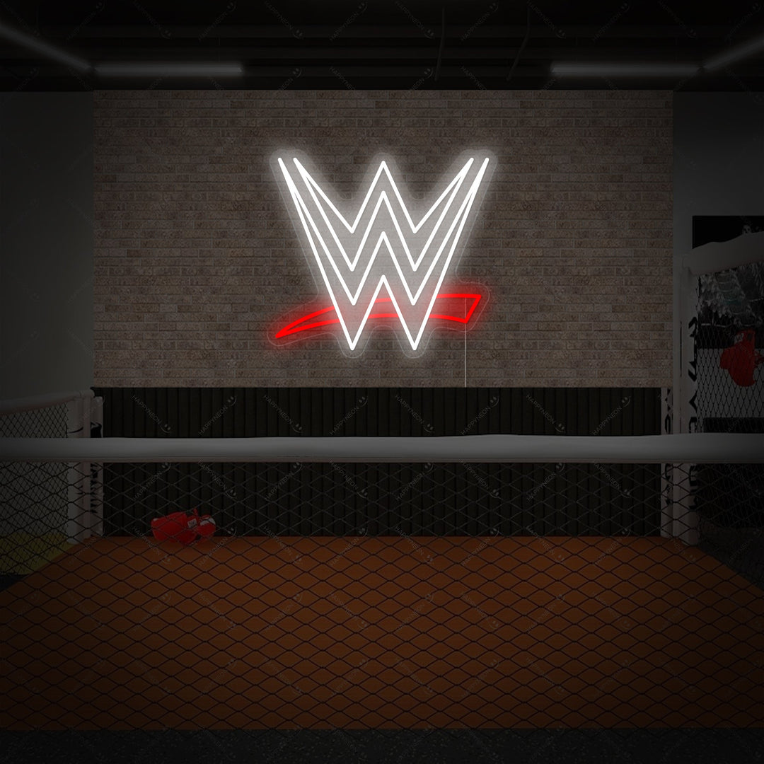 "Wwe" Neonskilt