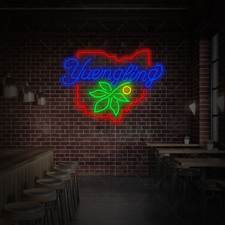"Yuengling Ohio" Neonskilt