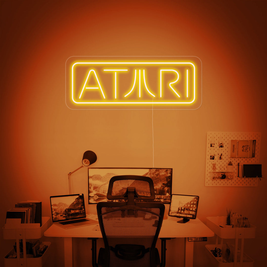 "Atari, Gamer Dekoration" Neonskilt