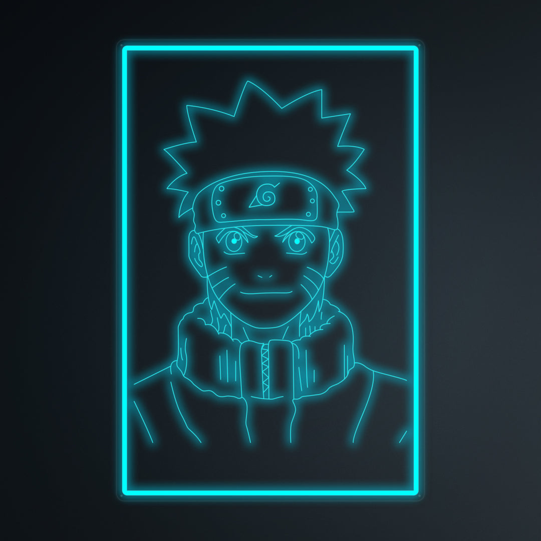 "Anime Naruto" Mini Neon Skilt