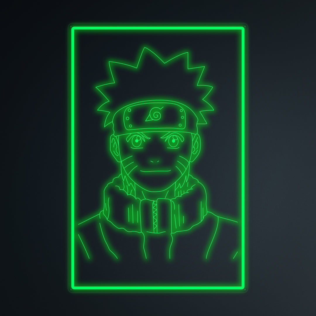 "Anime Naruto" Mini Neon Skilt