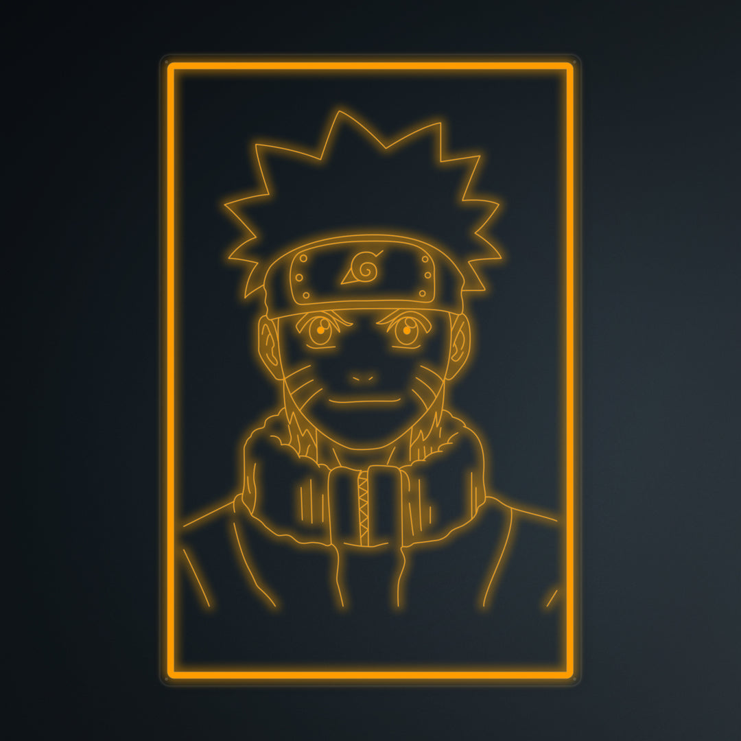 "Anime Naruto" Mini Neon Skilt