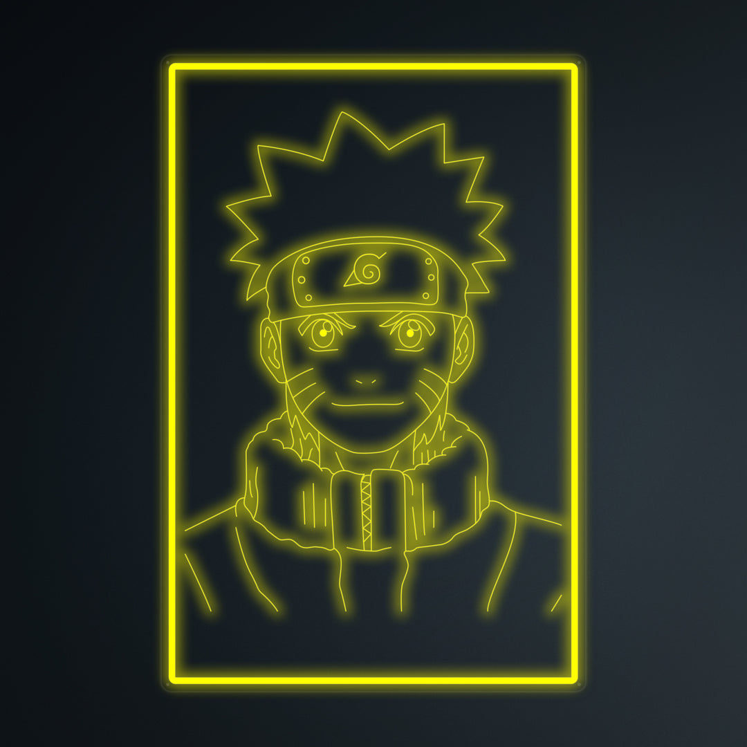 "Anime Naruto" Mini Neon Skilt