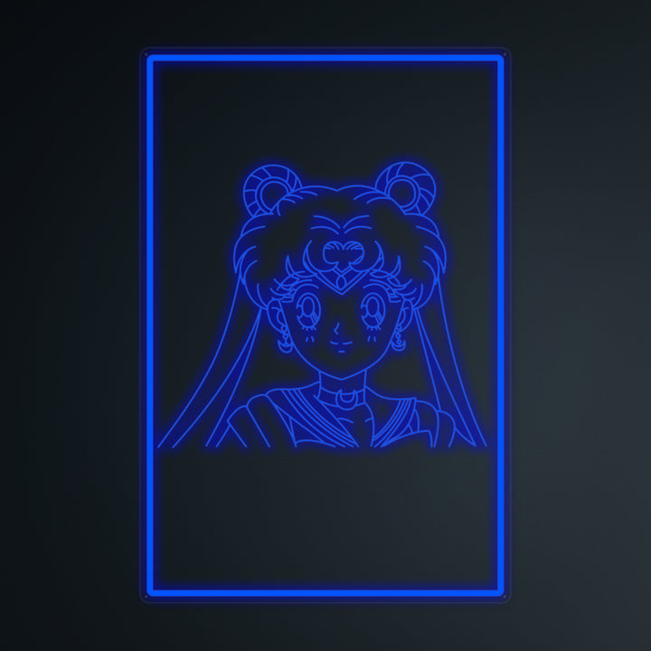 "Anime Sailor Moon" Mini Neon Skilt