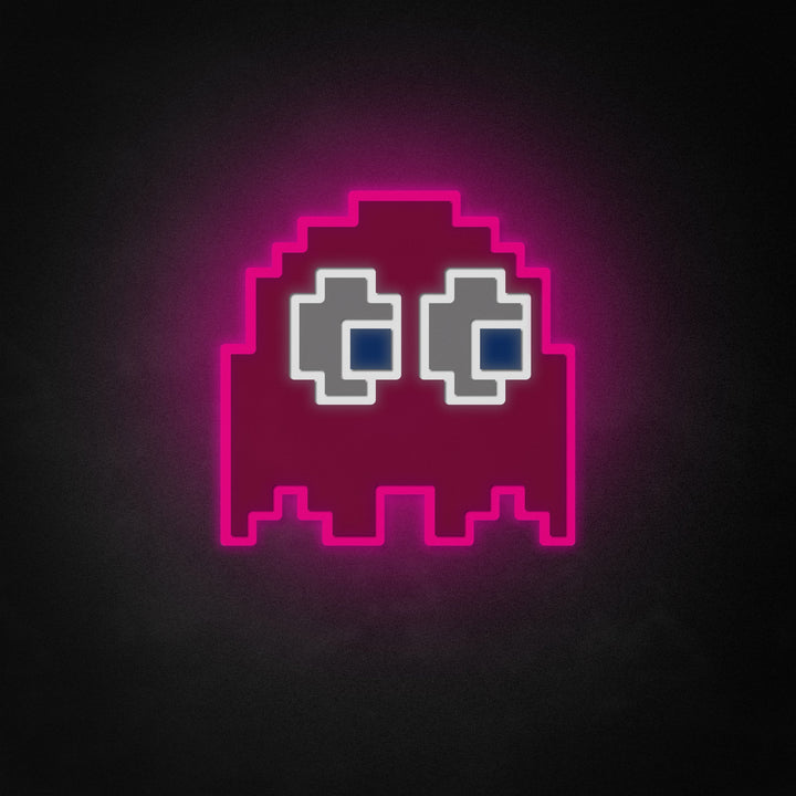 "Arcade Ghost" Neon Like