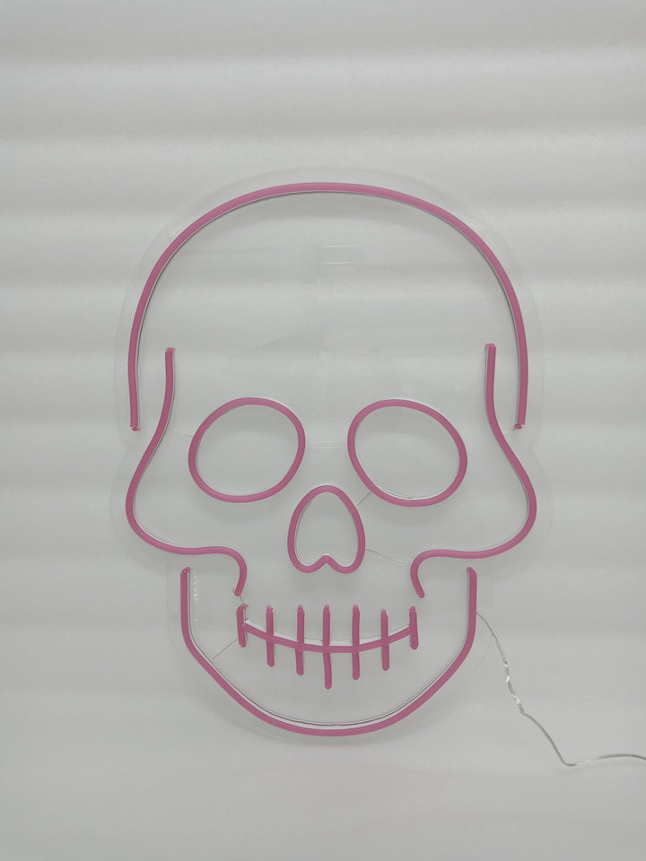 "Kranium" Neonskilt (Lagerbeholdning: 1 enheder)