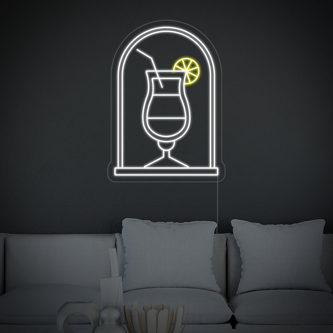"Boheme-Cocktails" Neonskilt