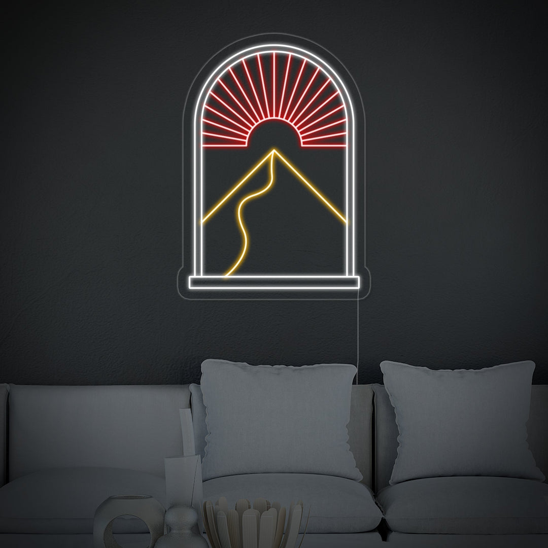"Bohemisk Bakke" Neonskilt