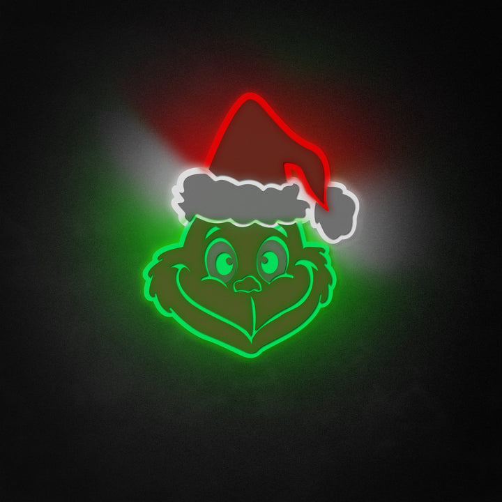 "Julegrinch" Neon Like