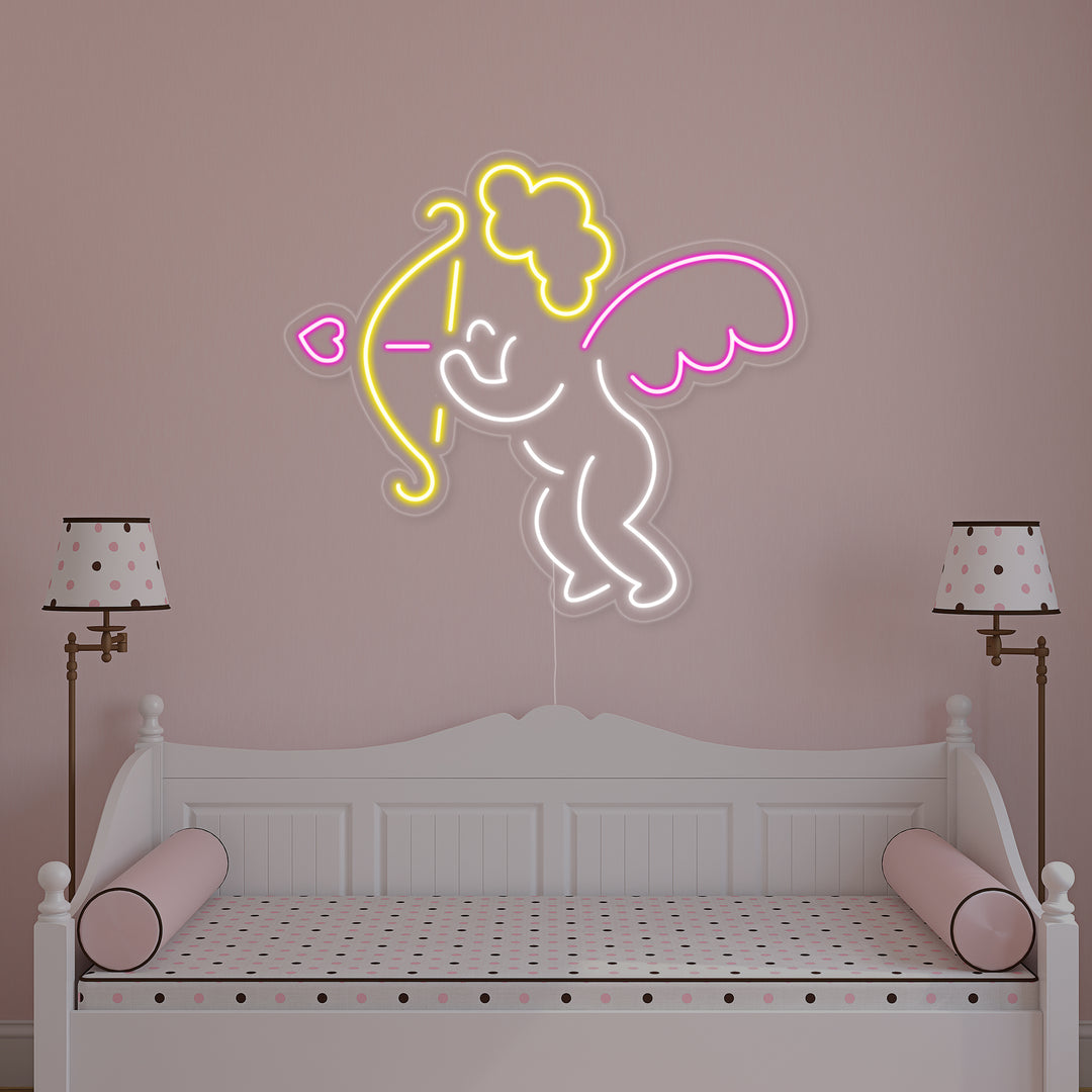 "Cupid" Neonskilt