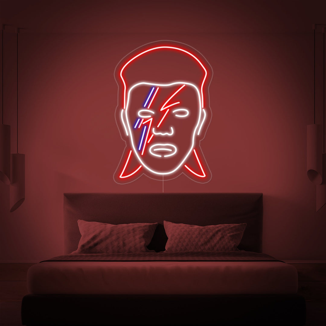 "David Bowie" Neonskilt